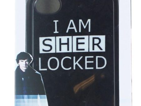 Sherlock Holmes iPhone 4 Hard Snap Case I Am Sher Locked Online Sale