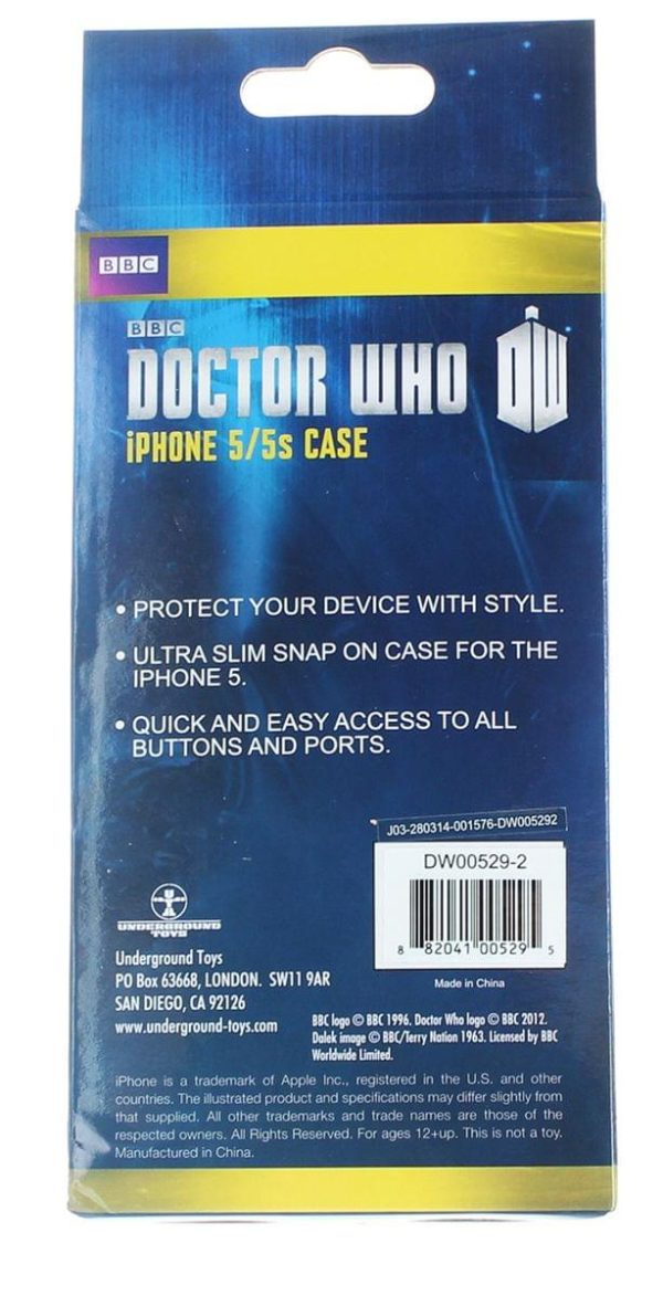 Doctor Who iPhone 5 Hard Snap Case K-9 Online now