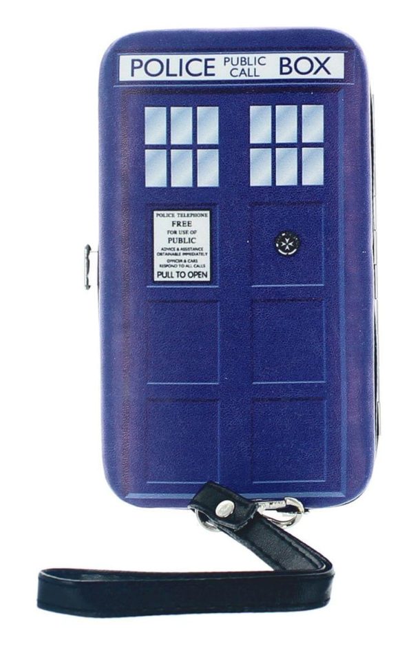 Doctor Who iPhone 5 5S Hinge Wallet: I Am TARDIS Hot on Sale