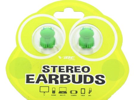 Vibe Molded Frog In-Ear Earbuds Sale